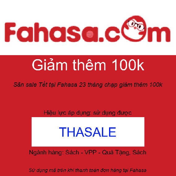 Săn sale Tết tại Fahasa 23 tháng chạp giảm thêm 100k