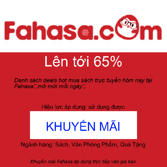 Danh sách deals hot mua sách trực tuyến hôm nay tại Fahasa 【mở mới mỗi ngày】