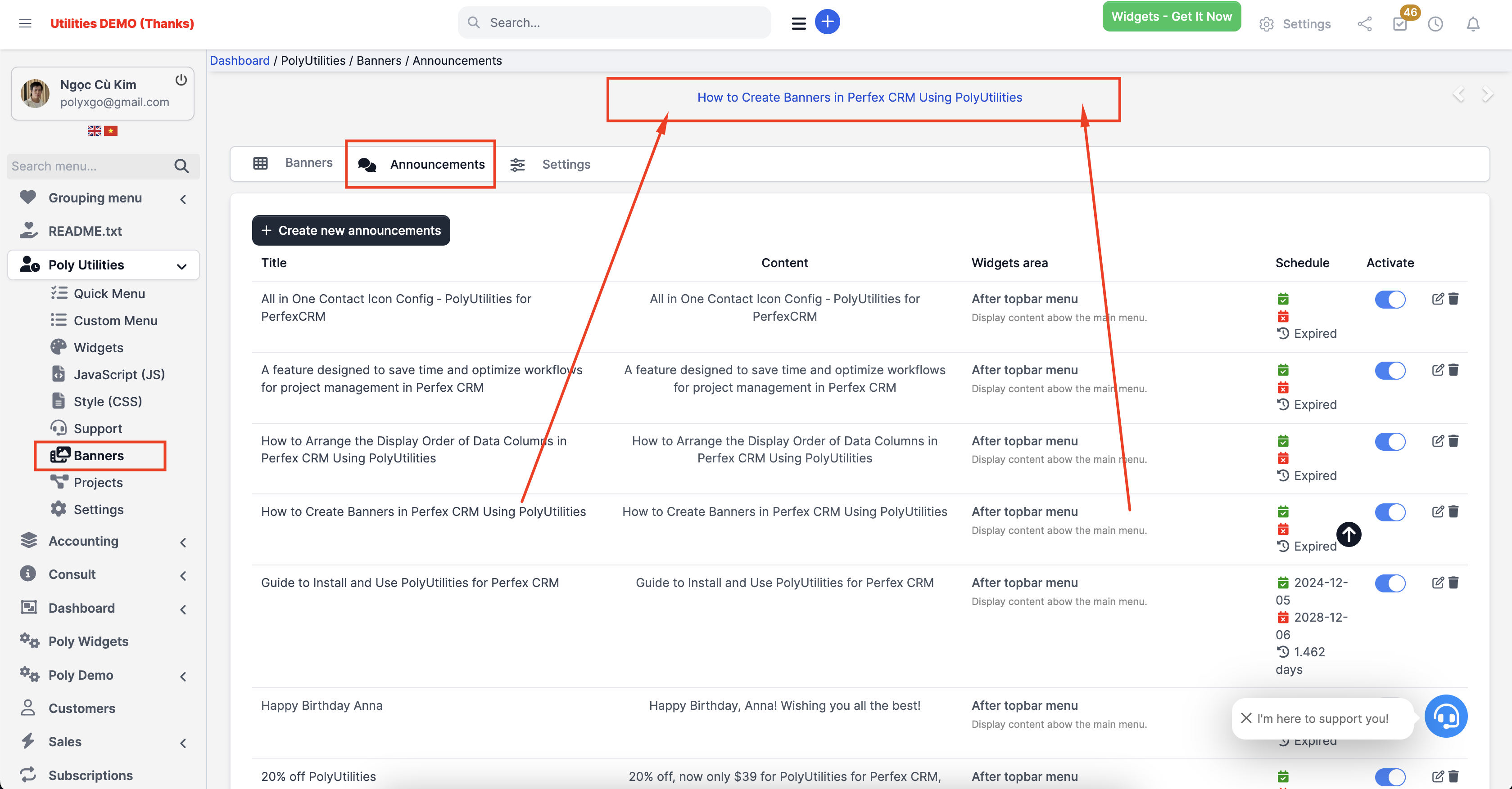 PolyUtilities for Perfex CRM - Ultimate UI/UX & Customization Toolkit