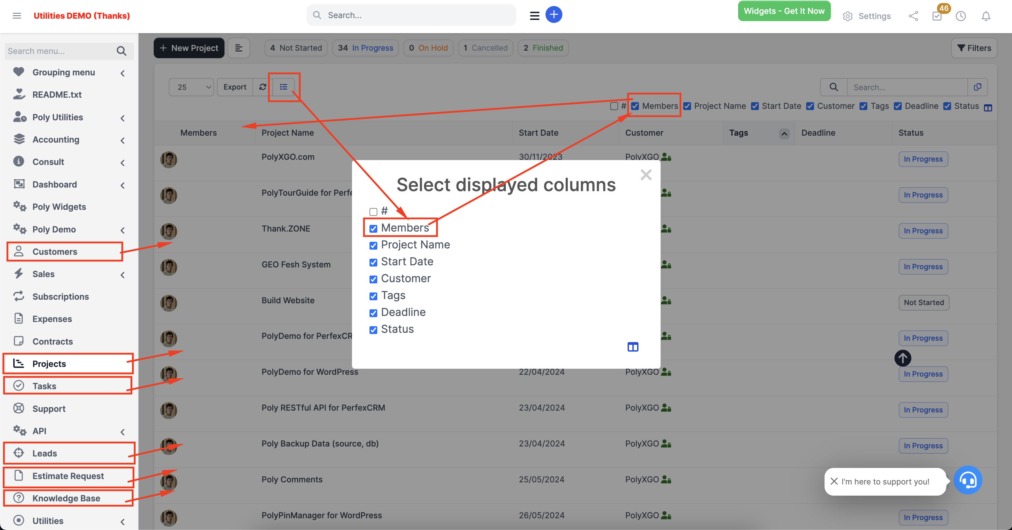 PolyUtilities for Perfex CRM - Ultimate UI/UX & Customization Toolkit