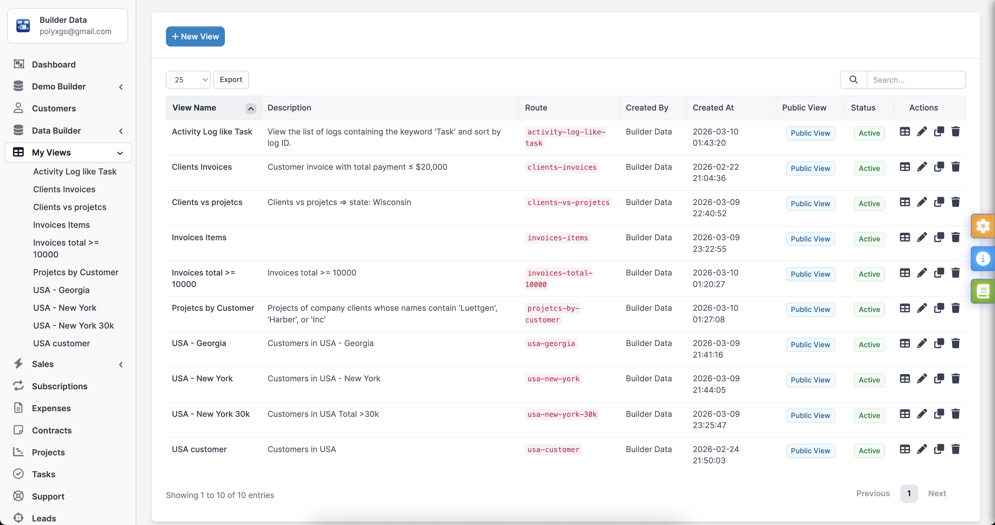 Data Builder for Perfex CRM - 1