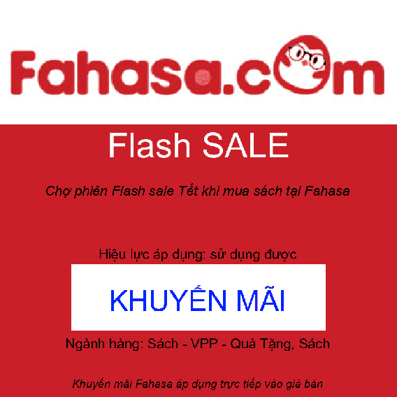Chợ phiên Flash sale Tết khi mua sách tại Fahasa