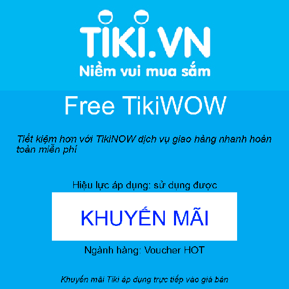 Tiết kiệm hơn với TikiNOW dịch vụ giao hàng nhanh hoàn toàn miễn phí