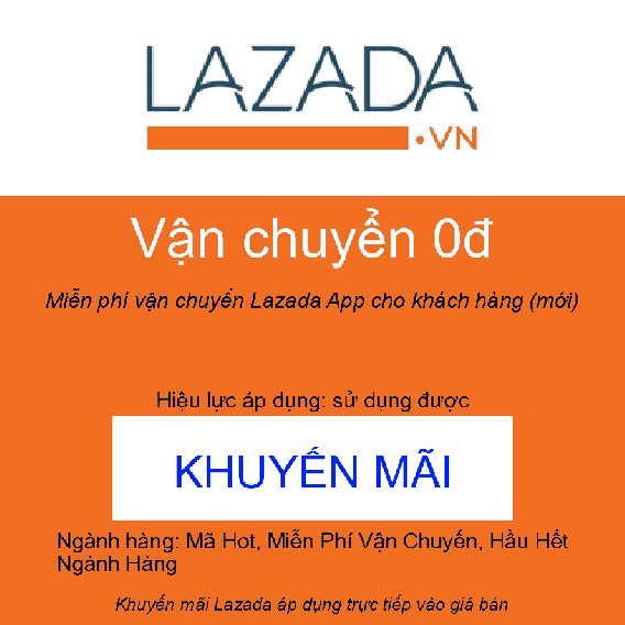 Miễn phí vận chuyển Lazada App cho khách hàng (mới)